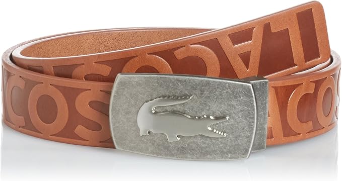 Amazon ラコステ ベルト Plu766 メンズ ブラウン Eu 000 Free サイズ ベルト 通販