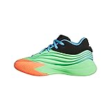 adidas Dame X Basketball Sneaker, Lime Burst/Signal