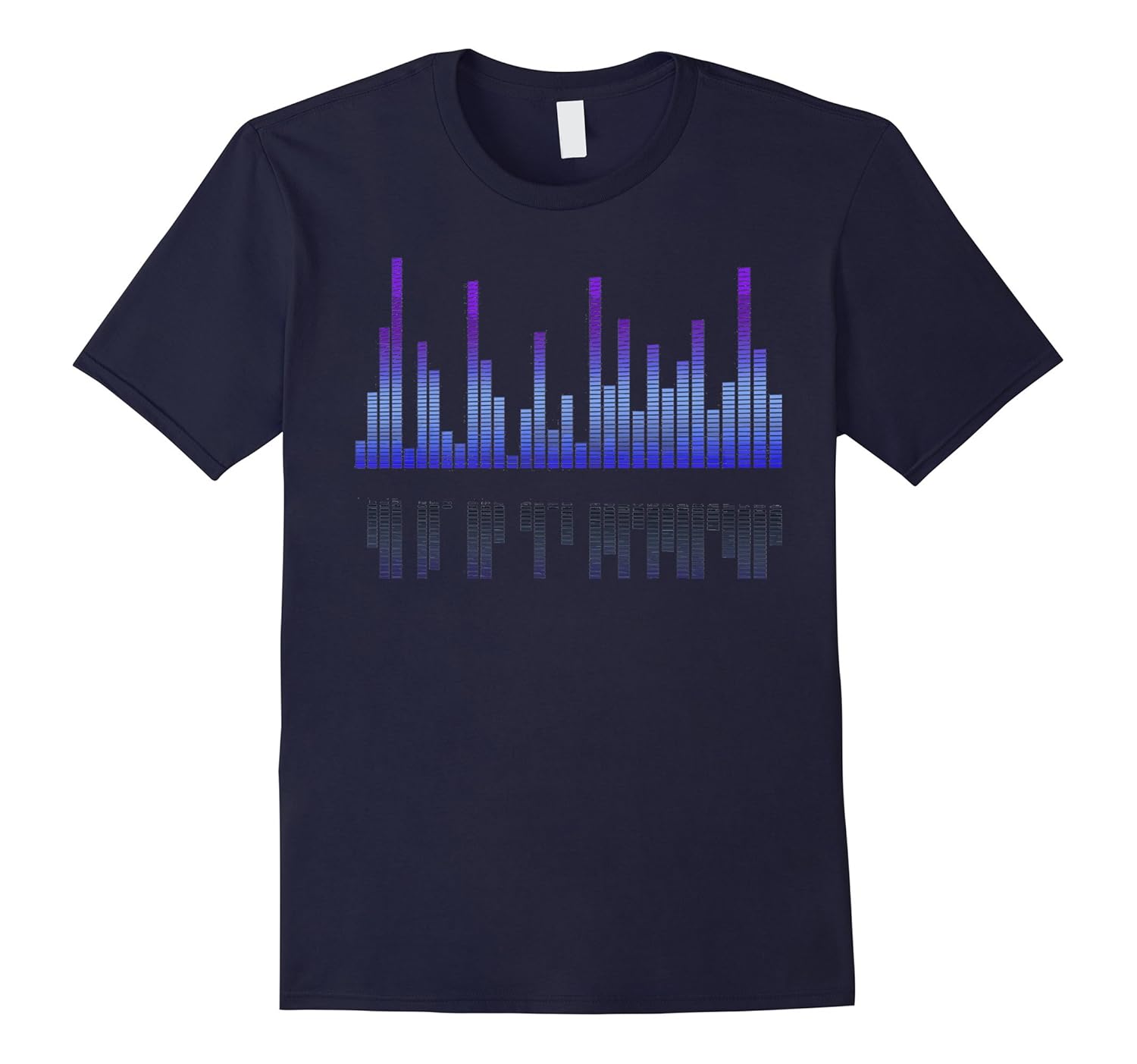 Equalizer DJ Shirt Sound Activated Music Note Unisex Design-Rose