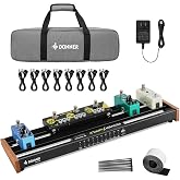 Donner Guitar Pedal Board with Built-in Power Supply | Aluminium Alloy Small Pedalboard, DB-P100, 2.1Lb, 19.7"x 5.0"x 1.8"