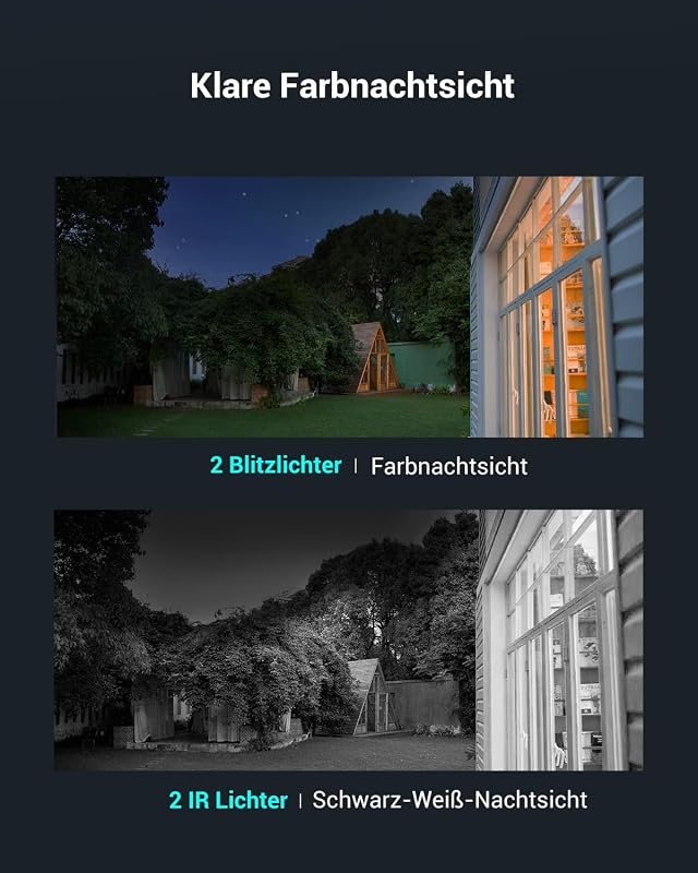 4G LTE Akku Überwachungskamera, 2K kabellose Außenkamera mit AOV-Modus, Personen-/Fahrzeugerkennung, Farbnachtsicht, 2-Wege-Audio und aktive Verteidigung, ohne WLAN, CB3