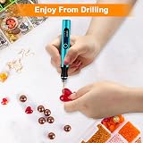 Uolor 10Pcs Mini Twist Drill Bit Set 0.6-2.2mm HSS Titanium Coated Shank 2.35mm view 3