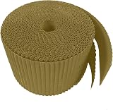 3 Ace Crafts Corrugated Border Roll 57mm x 15m Gold Scalloped Edge view 3