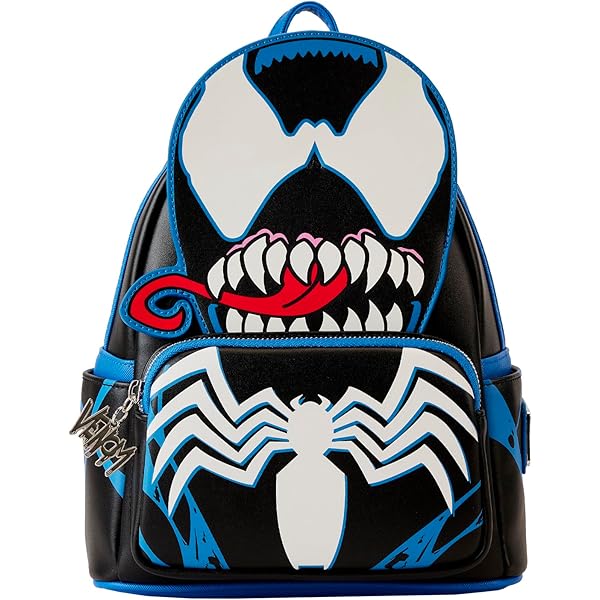 Amazon.com | Loungefly Marvel Venom Cosplay Mini Backpack | Casual 
