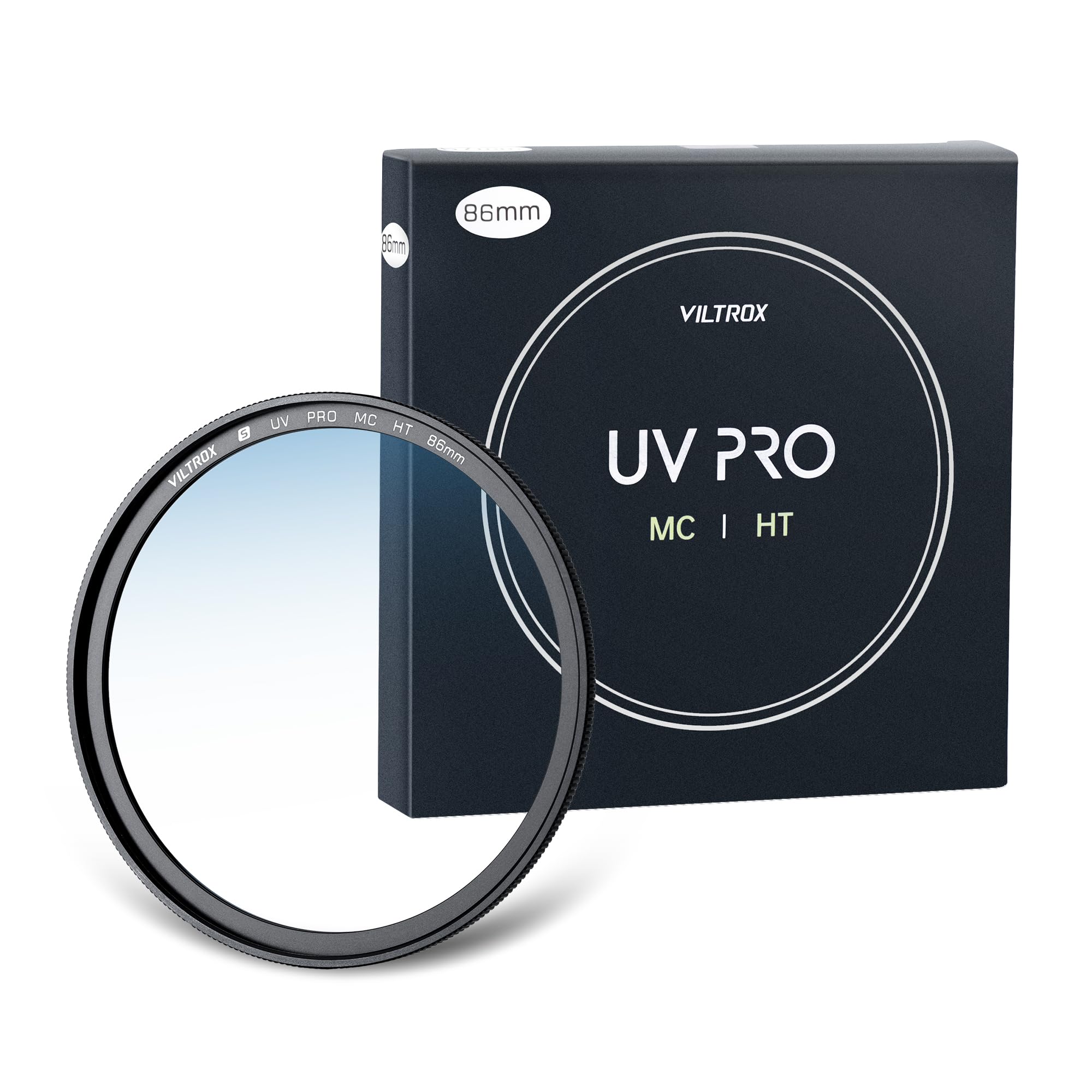 VILTROX 86mm MC UV Protection Filter with 18 Multi-Layer Coatings UHD/Hydrophobic/Scratch Resistant Aluminum Alloy Ultra-Slim Frame UV Filter Compatible with Canon Nikon Sony Fuji DSLR Camera Lens