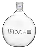 EISCO Florence Boiling Flask, 1000ml - 24/29