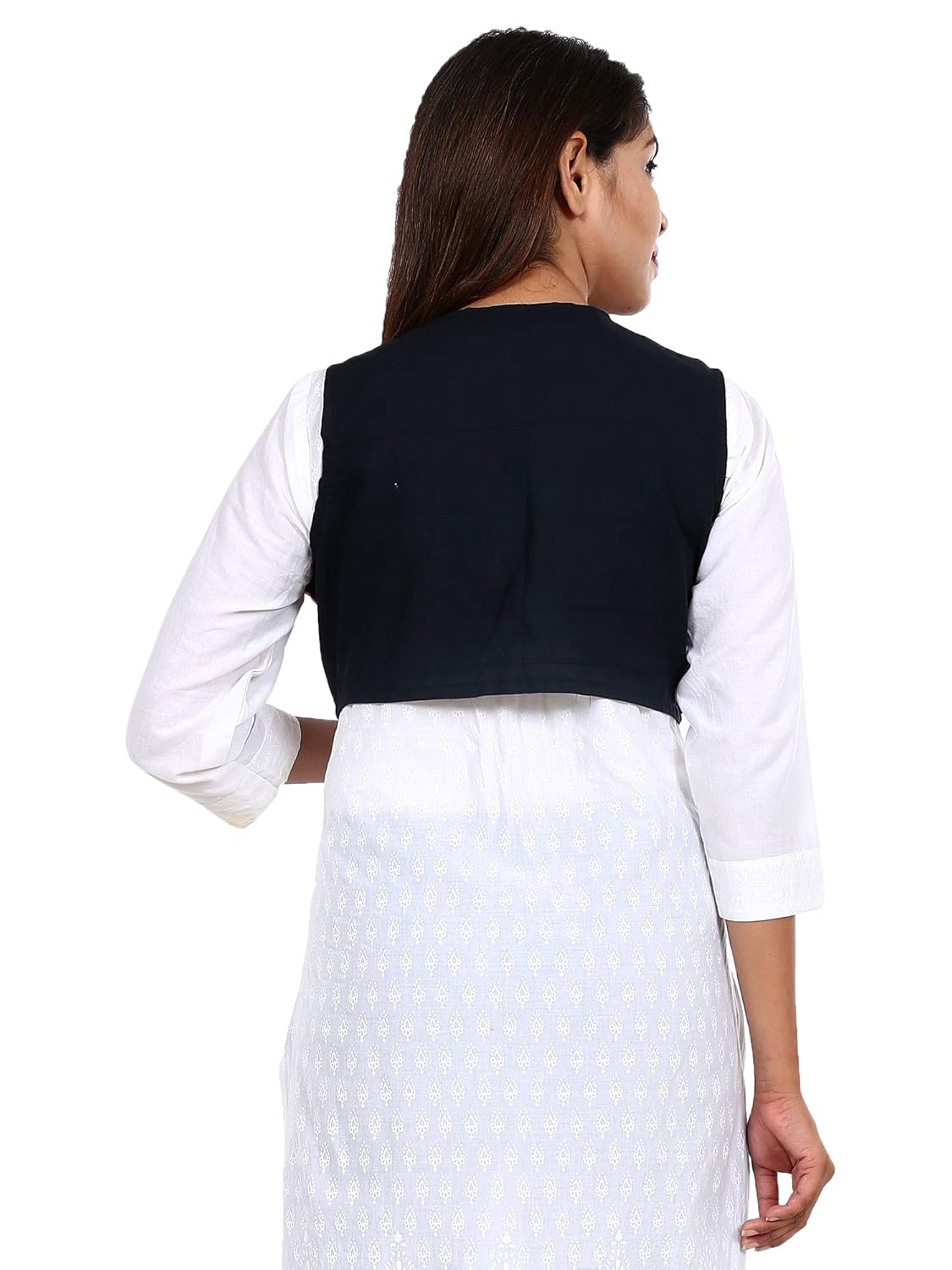 craft trade women's cotton handmade traditional embroiderd short kutchi jacket