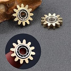 Pure Brass Fidget Spinner Gears Linkage Fidget Gyro