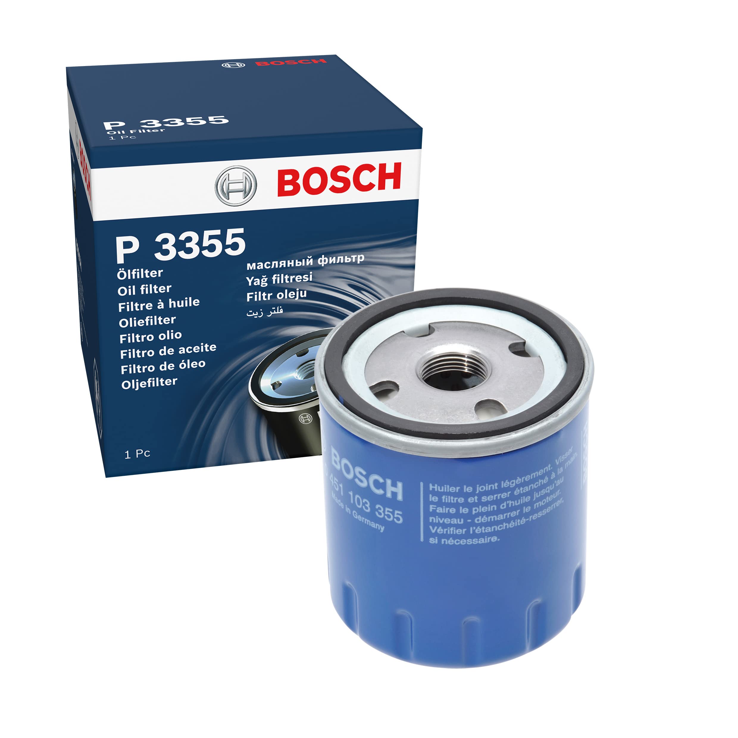 Bosch P3355 - Oil Filter Car