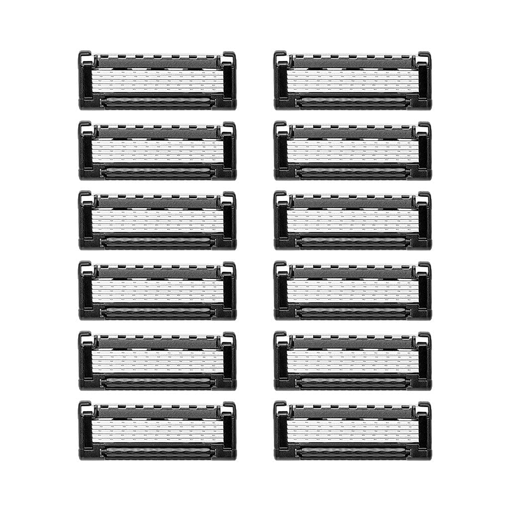 King of Shaves Replacement Razor Blades For Your K5 Razor, Handle Not Included X 12
