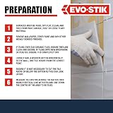EVO-STIK Mould Resistant Wall Tile Adhesive & Grout White 5L Ready-Mixed view 5