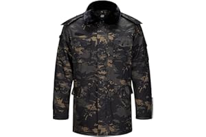 Soft Shell Military Tactical Camo Jacket Pants Set, Warm Coats Clothes Winter Snowsuit