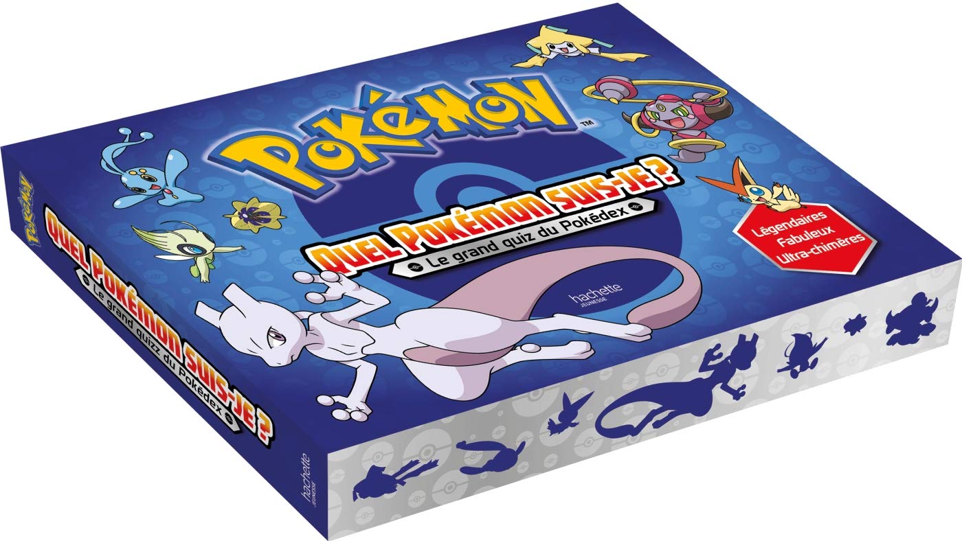 Quel Pokemon Suis Je Special Pokemon Legendaires Fabuleux Et Ultra Chimeres Boite De Quiz Le Grand Quizz Du Pokedex Special Legendaires Fabuleux Ultra Chimeres Amazon Co Uk Nintendo Janet Marion Books
