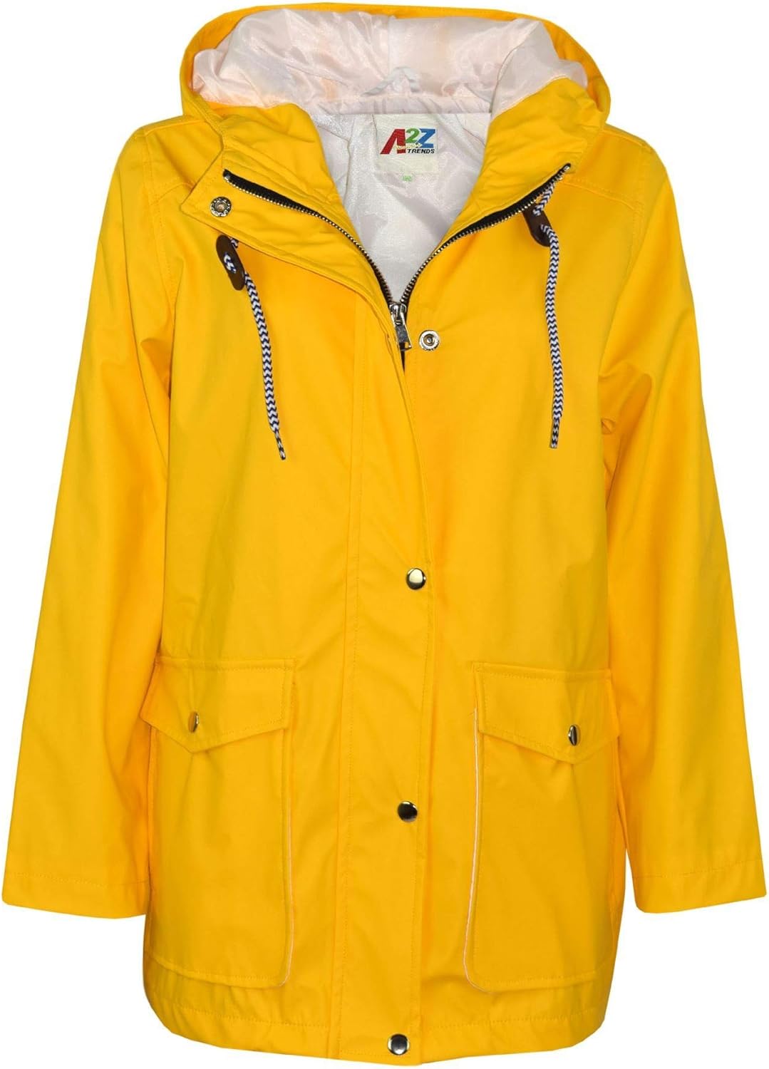 A2Z 4 Kids Windbreaker Jacke - Leichte Wasserdichte Kapuzenjacke Für Kinder 5-13 Jahre