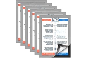 ZHIDIAN Document Sign Holder Pockets with Magnetic Back, Plastic Poster Picture Notice Display Frame for Fridge/Whiteboard/Chalkboard/Cabinet, 8.5 x 11.6 Inches, Silver, 12 Pcs