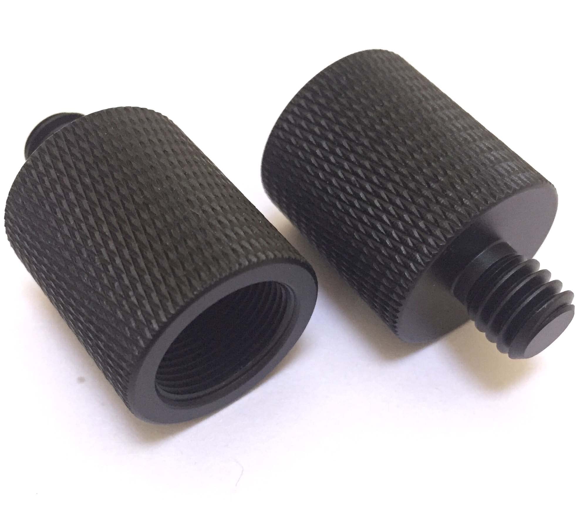 2x R3 Video Camera Tripod Screws Microphone 5/8 Female To 3/8 Male 35mm Long Adapter Platform Flash Bracket Extension Light Hot Shoe Shoot Film Connect-or Connection Support Photograph Parts Accessory