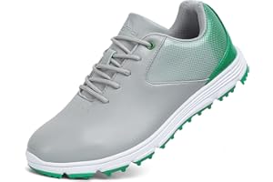 THESTRON Waterproof Golf Shoes for Men Spikeless Outdoor Golf Sport Training Sneakers Classic Mens Golf Trainers Size 13 14 …