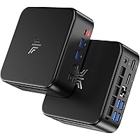 KAMRUI E3B Mini Gaming PC, 16GB RAM 512GB SSD Mini PC AMD Ryzen 5 7430U Micro Desktop Computers (Max 4.3GHz,6C/12T, Beat 5650