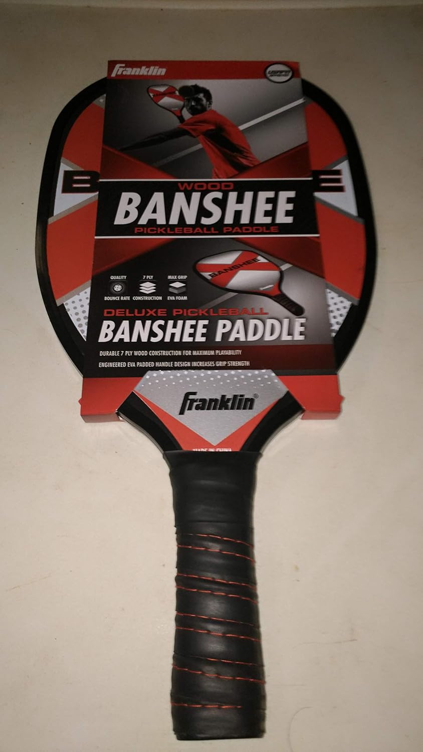 Amazon.com : Franklin Wood Banshee Deluxe Pickleball Paddle : Sports & Outdoors