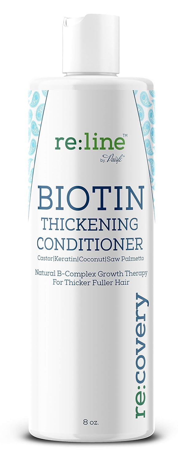 Biotin Shampoo and Conditioner for Thinning Hair Growth Thickening Shampoo for Hair Loss Treatment NATURAL Sulfate Free for Color Treated Hair Regrowth Treatment for Men and Women: Beauty