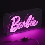 Paladone Barbie LED Neon Light Officially Licensed Pink Sign 6x12 USB view 2