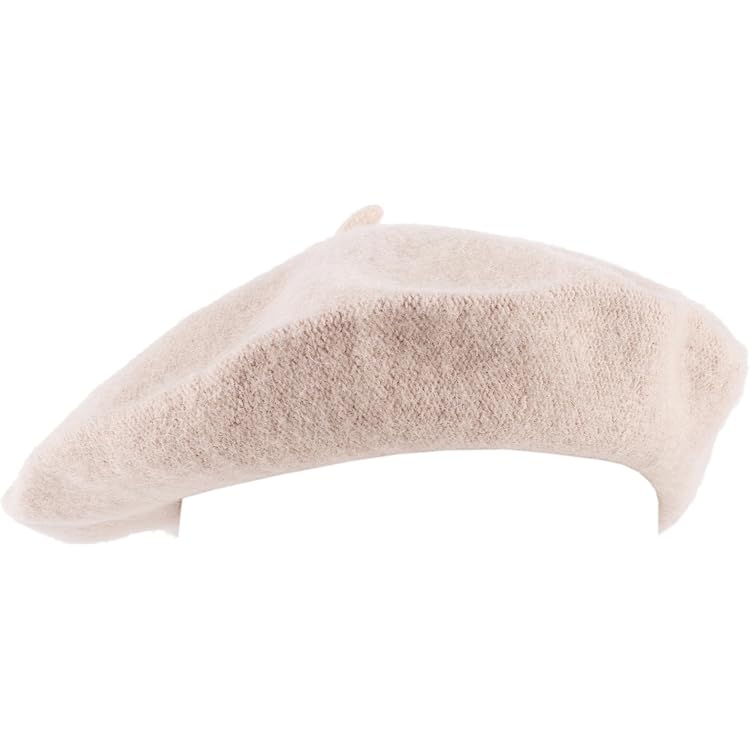 Béret Femme En Laine Avec Broderie Fraises - Béret Français élégant Et Chaud Pour L'automne-hiver - Tour De Tête 55-58 Cm Réglable