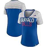 Fanatics Women's Royal/Heathered Gray Buffalo Bills Close Quarters V-Neck T-Shirt