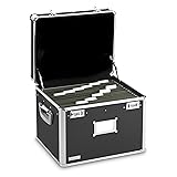 Vaultz Portable File Box - 17.5 x 14 x 12.5 Inch