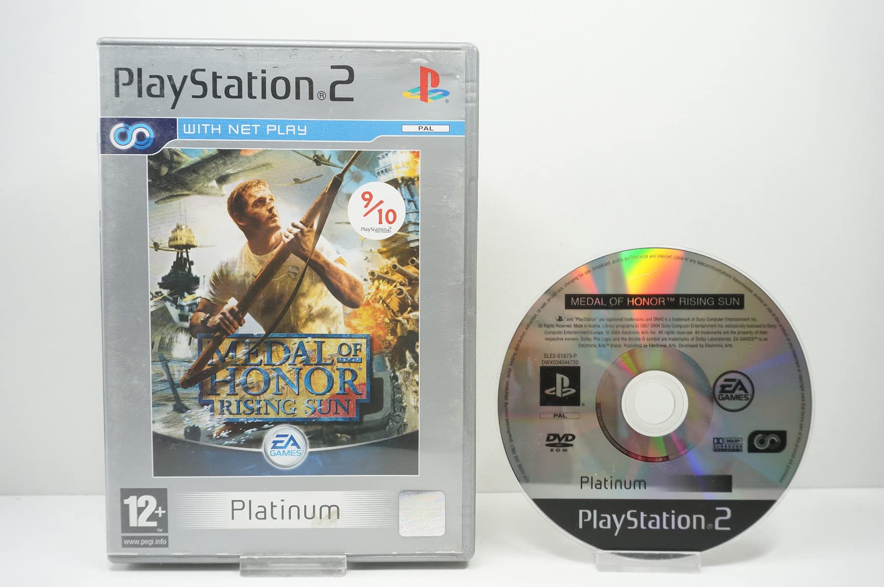 Medal Of Honor Rising Sun Platinum (PS2)