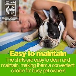 Paiaite Striped Shirt for Dogs - Happy Color Cotton