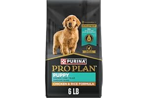 Purina Pro Plan High Protein Puppy Food Shredded Blend Chicken & Rice Formula - 6 lb. Bag