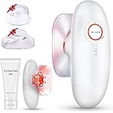 Ciyada 3-in-1 Electric Cellulite Massager, 3-in-1 Body Sculpting Machine -3 Modes Adjustable Body Sculpting Machine- Home Use Cupping Therapy Tool for Back, Belly, Waist, Arms, Legs-White