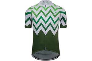 Coconut Ropamo CR Mens Cycling Jersey Short Sleeve Road Bike Shirt with 3+1 Zipper Pockets Breathable Quick Dry