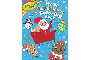 Crayola: My Big Christmas Coloring Book (A Crayola My Big Coloring Activity Book for Kids) (Crayola/BuzzPop)