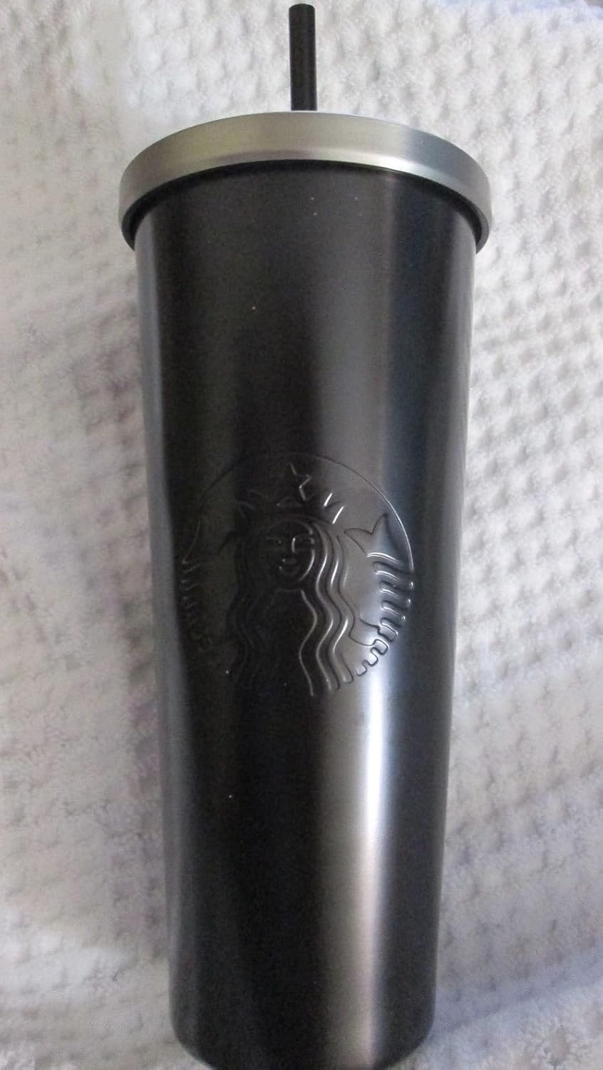 Buy Starbucks Stainless Steel Cold Cup, 24 fl oz, Matte Black Online at