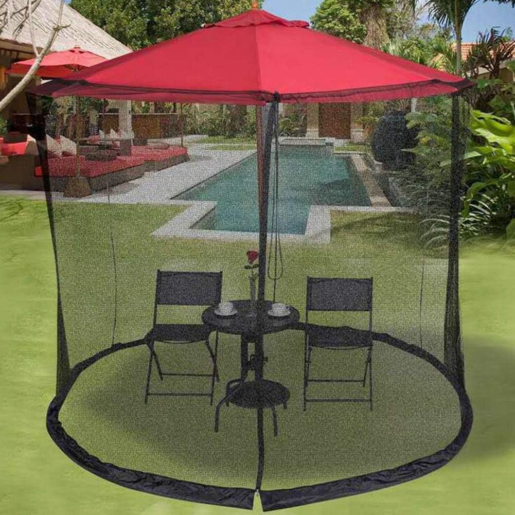 patio umbrella screen tent