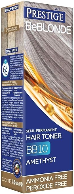 Beblonde Semi Permanent Hair Toner Colour Amethyst 10 No Ammonia No Peroxide Amazon Co Uk Beauty