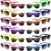 Bouiexye Kids Sunglasses Neon Glasses Kids Party Favors Bulk Bag Fillers Gift for Beach Pool Birthday Party Supplies