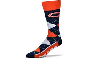For Bare Feet Unisex Argyle Line Up Team Sock, 1 Pair