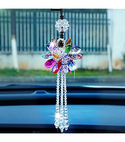 Chinese Lucky Lock Car Hanging Charm – Brass & Zinc Alloy, 8.27 Inch, Rear View Mirror Pendant For Safety & Wealth