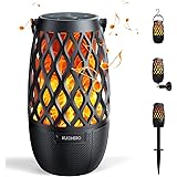 Outdoor Bluetooth Speakers, LED Atmosphere Speaker Portable Waterproof Party Speaker, Sync Up to 100 Speakers, BT5.0 Gift for