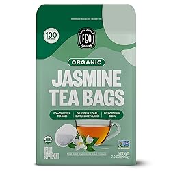 FGO Organic Jasmine Green Tea, 100