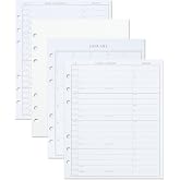 Hallmark Address Book Refill Pages, 44-Pack (Addresses, Appointments)