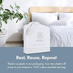 Threadmill 100% Cotton Sheets for Queen Size Bed