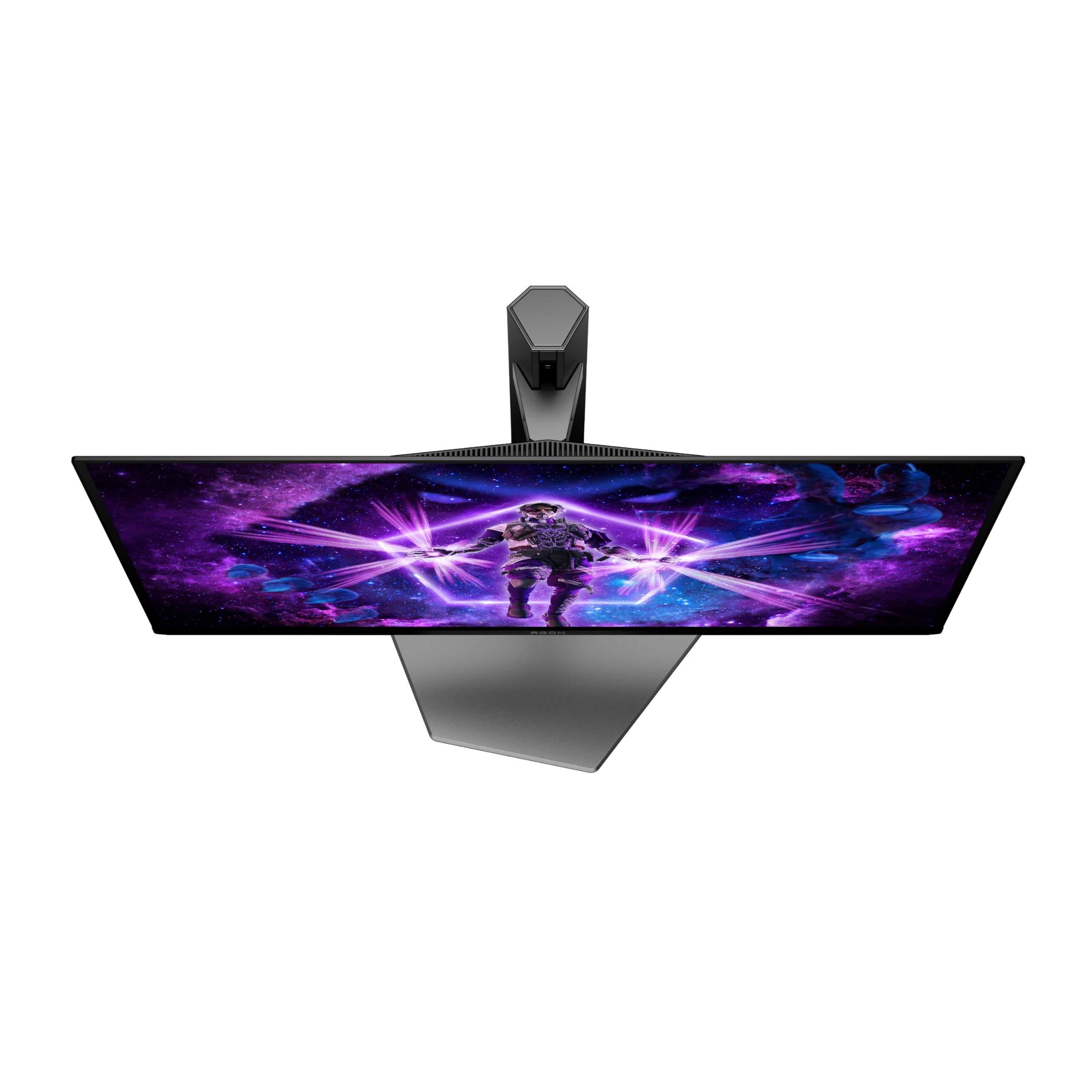 AOC AG326UDAM 32 zoll UHD USB Hub Gaming Monitor, 165Hz, QD-OLED Panel, 0.03ms GtG, HDR400 TB, FreeSync Prem. Pro, G-Sync Comp., Höhenverstellung,Lautsprecher,(3840x2160 HDMI 2x 2.1 DP 1x 1.4)Schwarz 6