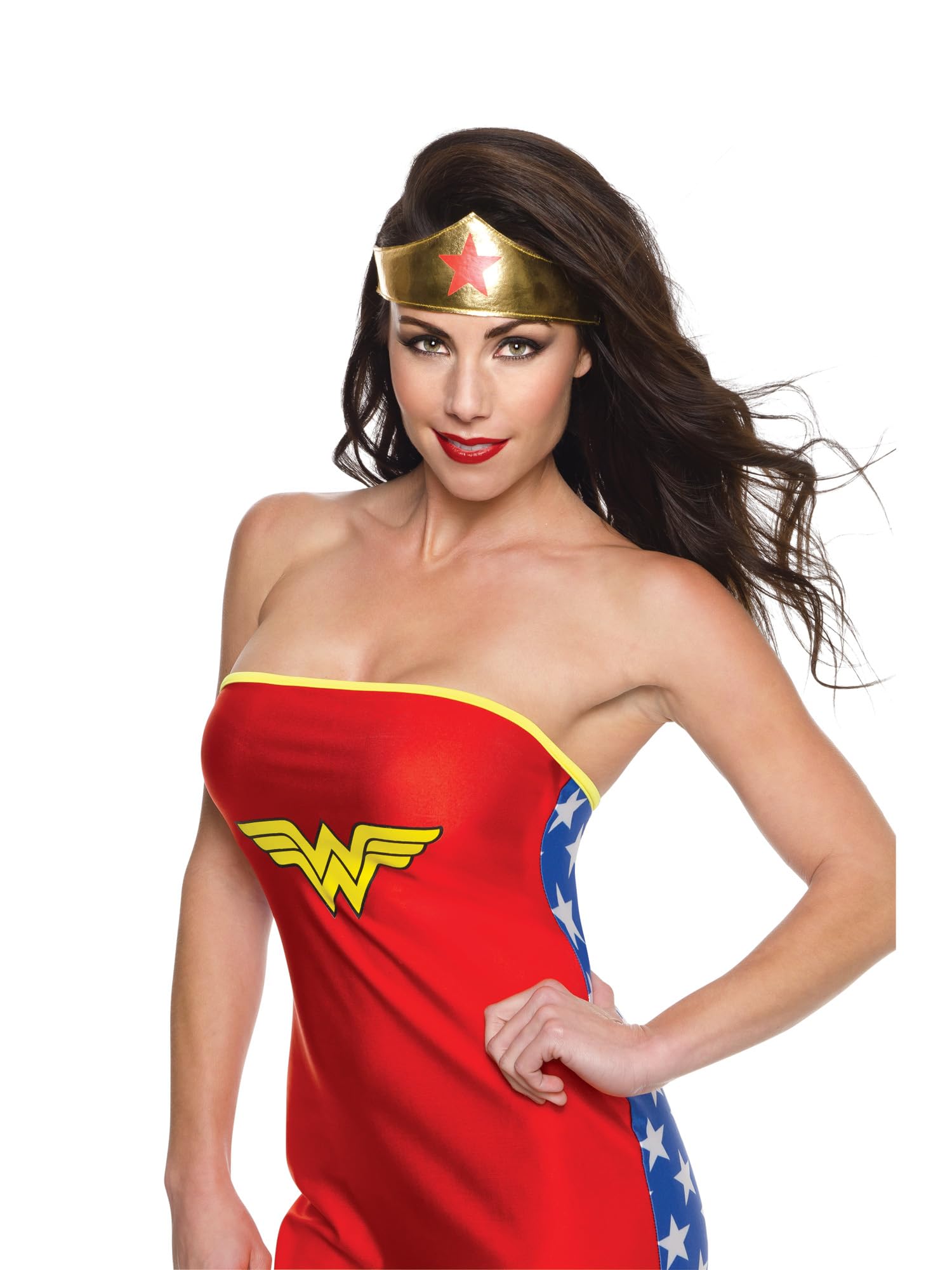 Rubies Official DC Comic Wonder Woman Tiara, Adult Fancy Dress Accessory Halloween