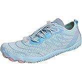 RSZGSWS Womens Mens Wide Toe Box Non-Slip Water Shoes Lightweight & Breathable Zero Drop Quick Dry Grounded Outdoor Sport Running Beach Pool Hiking Shoes