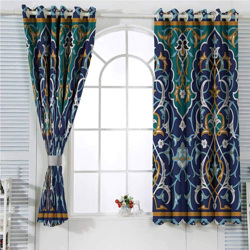 Aishare Store Moroccan Treatment Home Decor Curtains，Oriental Style