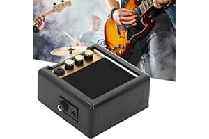 Bass Amplifier, Digital Guitar Amplifier Portable Mini Guitar Amplifier, Professional Stage Performance Electric Bass for Ele