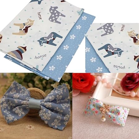 Amazon Co Jp Aupooe 新しい綿生地 花柄 生地福袋 はぎれ 布 セット Diy手作り カットクロス パッチワーク布 手芸材料 裁縫材料 2枚セット 50 40cm 母の日ギフトプレゼント B ドラッグストア